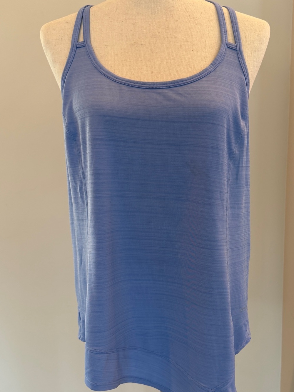 Calvin Klein Performance Blue Strappy Racerback Athletic Tank M